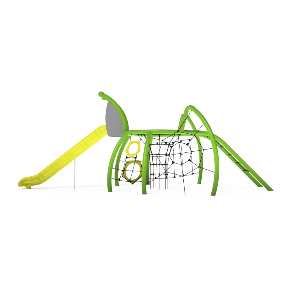 Giant Grasshopper - an organic climbing playground