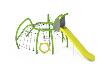Giant Grasshopper - an organic climbing playground