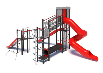 Playgrounds P1169 with a tower and slides – Starmax