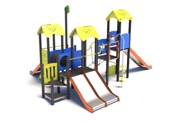 P11162 – Forest Adventure – a set with three canopies and four slides | Starmax