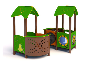 Playground P1102 with a tunnel – safe play for the youngest | Starmax