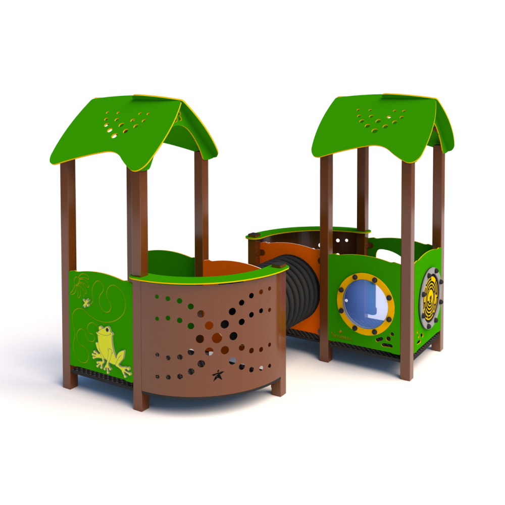 Playground P1102 with a tunnel – safe play for the youngest | Starmax