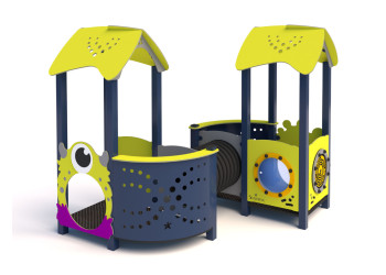 Playground P1102 with a tunnel – safe play for the youngest | Starmax