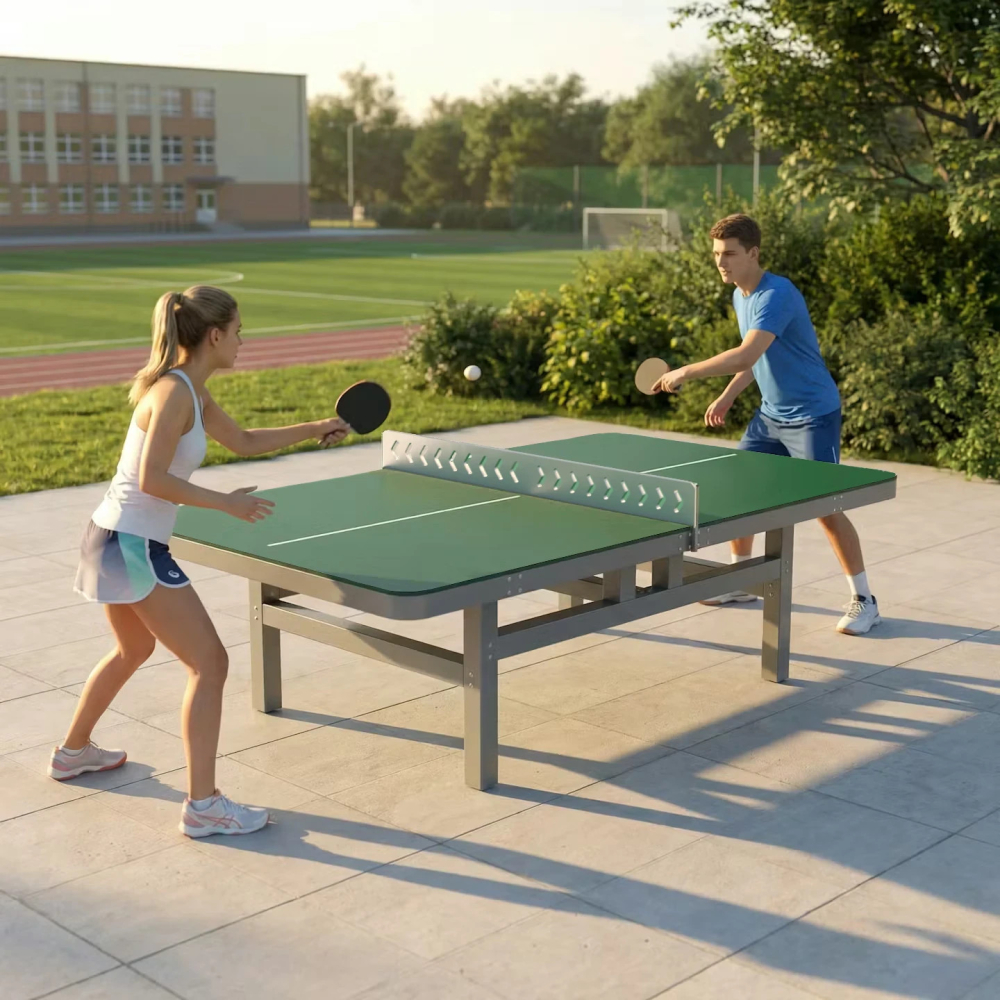 Stół ping pong tenis stołowy zewnętrzny plenerowy na plac zabaw