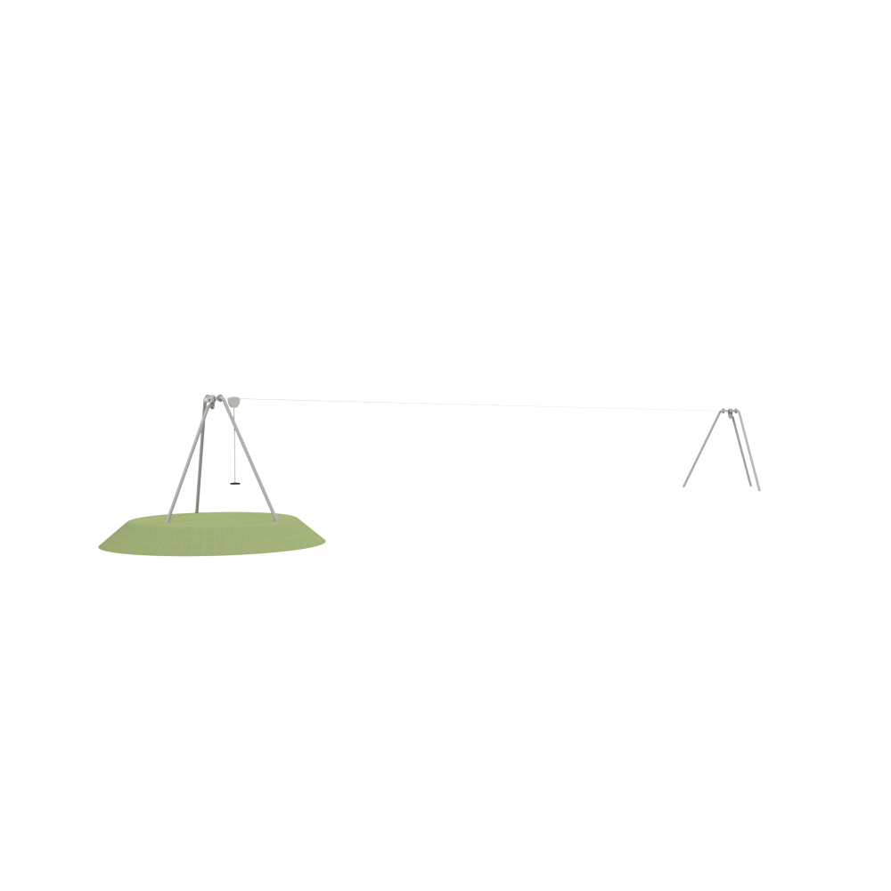 Embankment zip line 21m – a safe and exciting playground