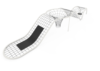 Rope agility course P5258 Summer Tornado – a playground for children