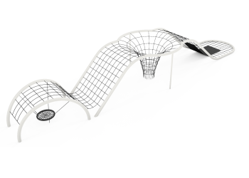 Rope agility course P5258 Summer Tornado – a playground for children