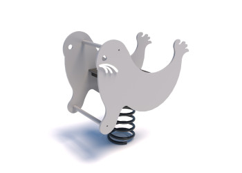 Seal spring rider – a safe spring rider for the children's playground