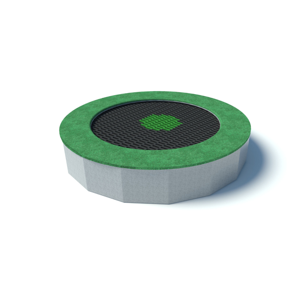 In-ground trampoline LARGE CRATER for the playground | Starmax