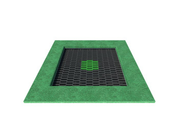 Small trampoline in-ground for the playground | Starmax