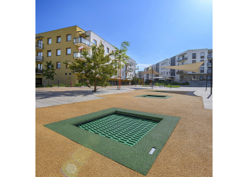 Mini trampoline in-ground for the playground | Starmax
