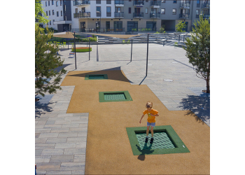 Small trampoline in-ground for the playground | Starmax