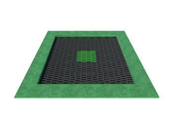 Large trampoline in-ground for the playground | STARMAX