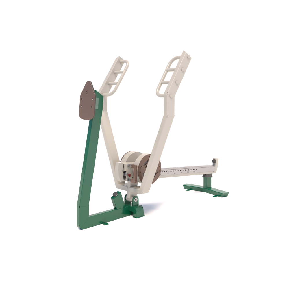 outdoor fitness with load - Standing Row
