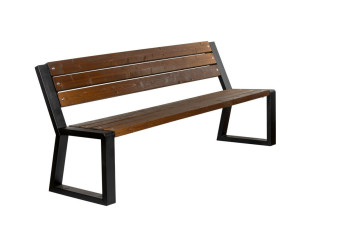 L-5 park bench Fresco with backrest