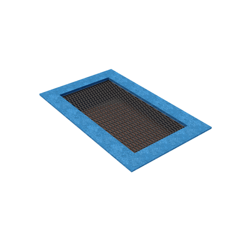 In-ground trampoline rectangular "small" | Starmax
