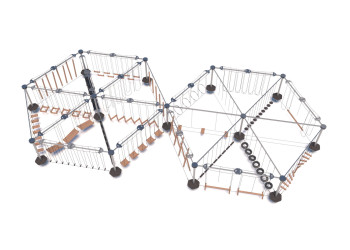 Park linowy modułowy P7119