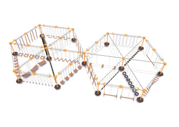 Park linowy modułowy P7119