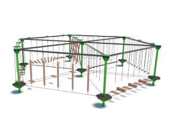 Park linowy modułowy P7112a