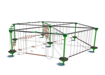 Park linowy modułowy P7112b