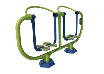 Double Runner - outdoor gym for children EN16630