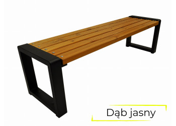 L-9 park bench Grande without backrest | Starmax