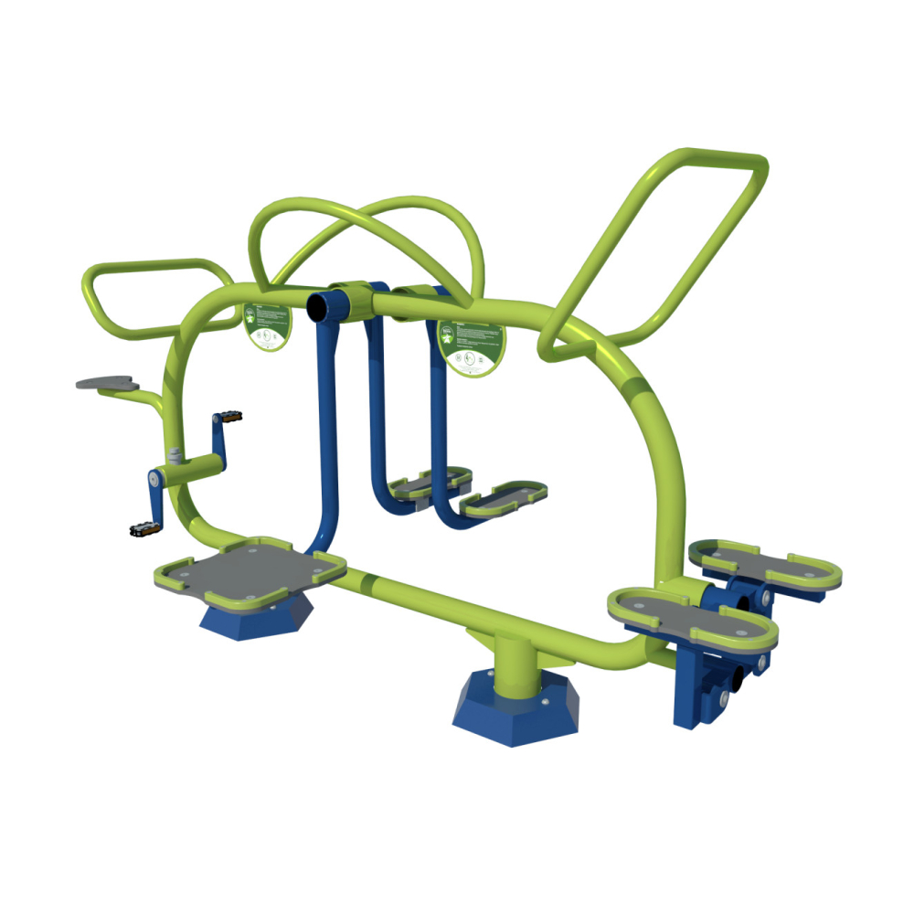 Mini gym for children COMBO 4in1 - safe outdoor gym STARMAX