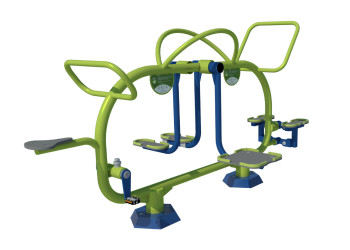 Mini gym for children COMBO 4in1 - safe outdoor gym STARMAX