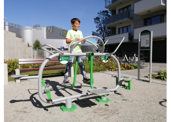 Mini gym for children COMBO 4in1 - safe outdoor gym STARMAX