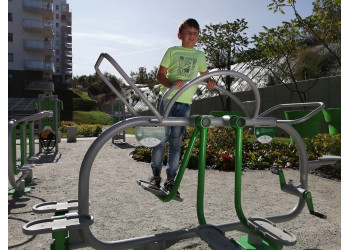 Mini gym for children COMBO 4in1 - safe outdoor gym STARMAX