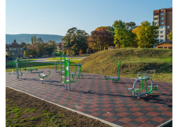 Mini gym for children COMBO 4in1 - safe outdoor gym STARMAX