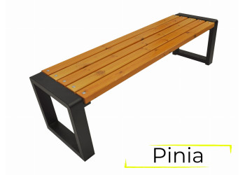 L-9 park bench Grande without backrest | Starmax