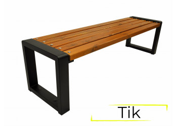 L-9 park bench Grande without backrest | Starmax