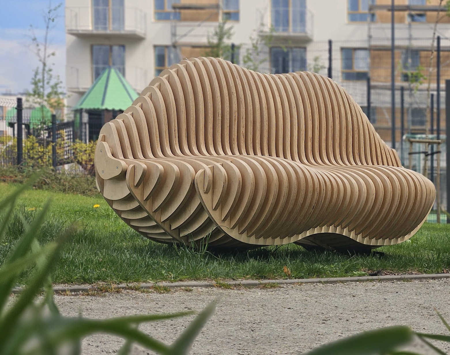Leśny plac zabaw