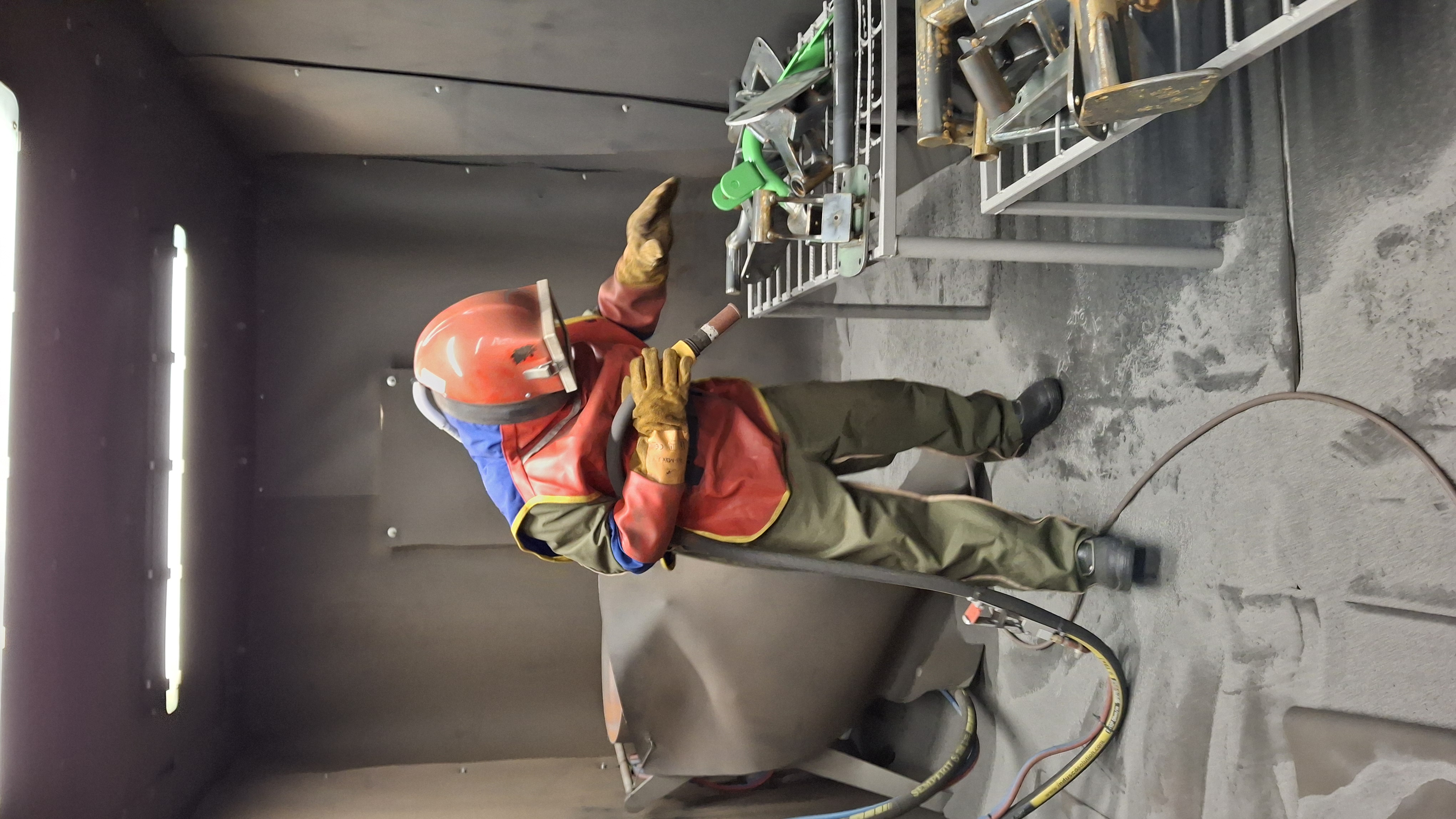 Steel-grit blasting – sandblasting | GDAŃSK