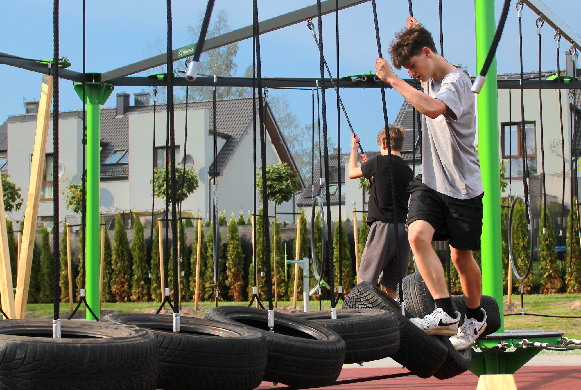 Rope park: enjoyment, development and memories