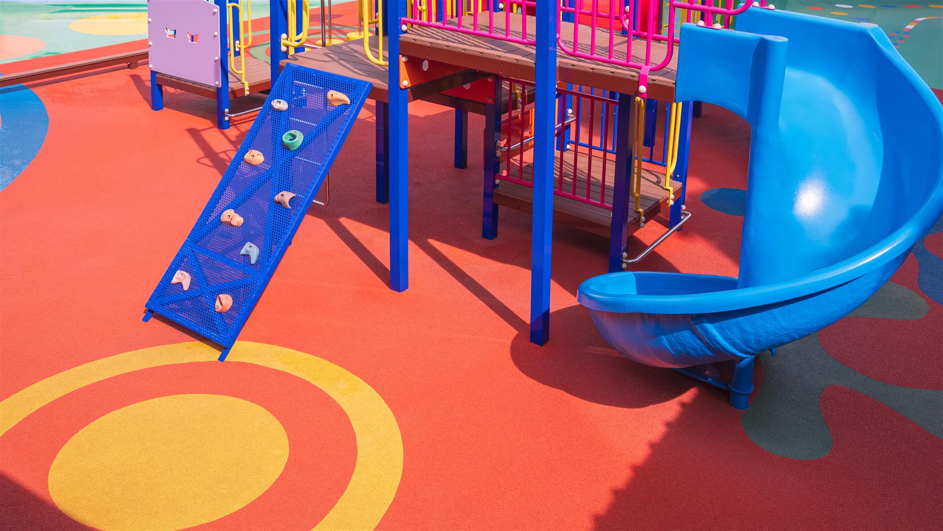 Which surfacing is best for a playground?