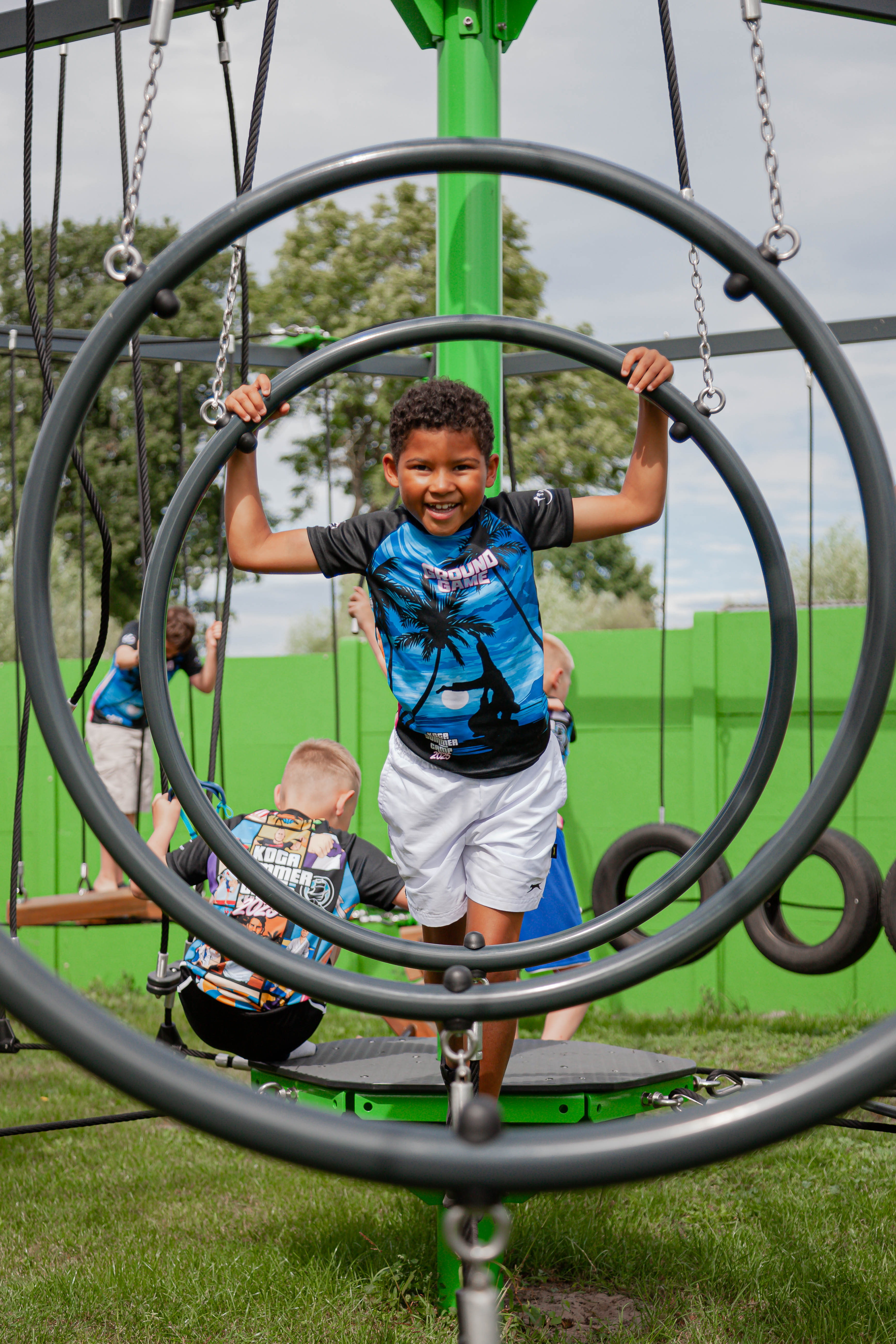 Sztutowo – an attraction at the “Alga” centre: a rope park for children and young people