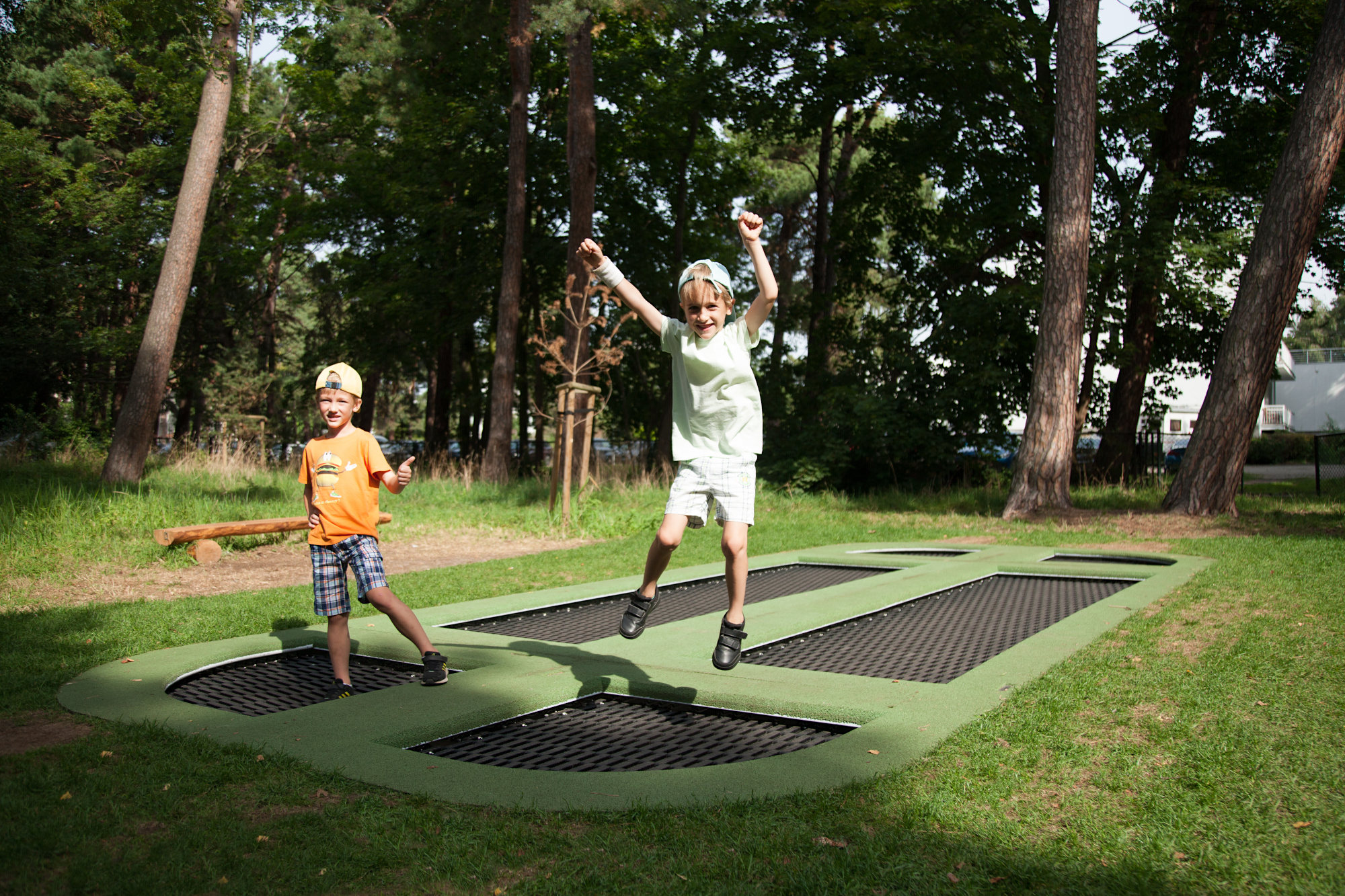 Playground trampolines – Gdańsk