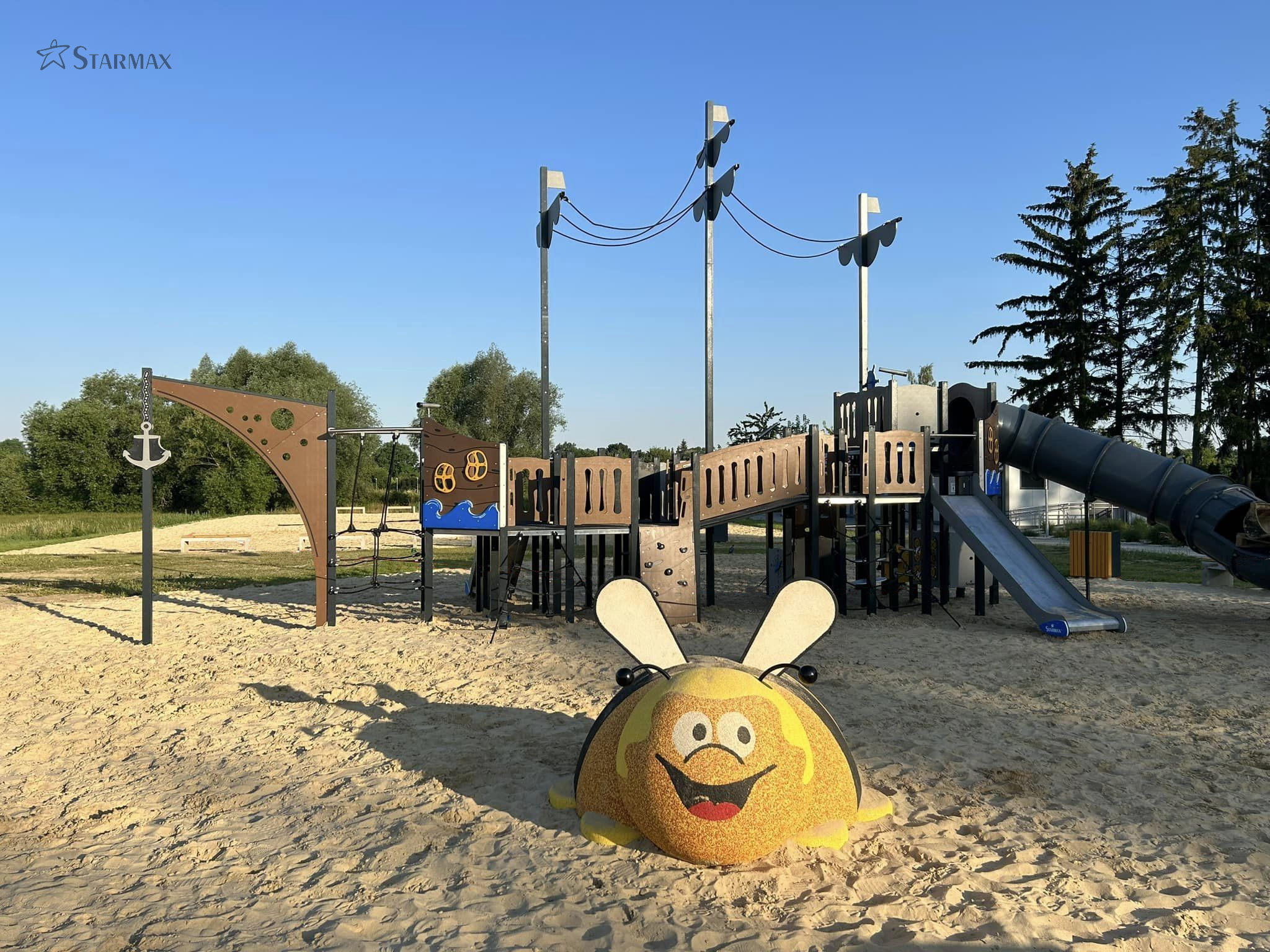 A pirate-ship playground in Zamość